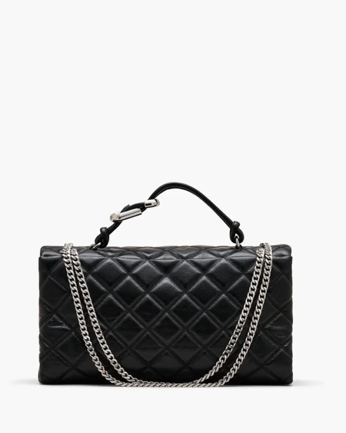 Bolso bandolera acolchado XL convertible doble