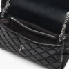 Bolso bandolera acolchado XL convertible doble