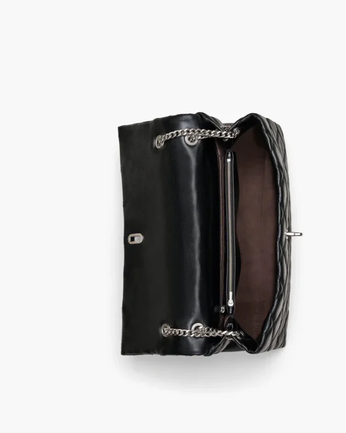 Bolso bandolera acolchado XL convertible doble