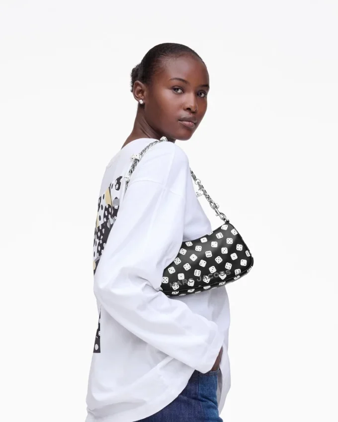 Bolso bandolera con charm Derrick Adams X Marc Jacobs