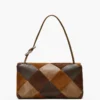 Bolso grande doble de ante con parches
