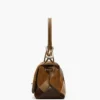 Bolso grande doble de ante con parches