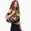 Bolso grande Dual de piel de becerro