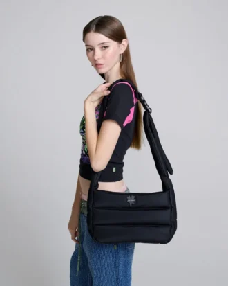 Bolso mensajero de nailon