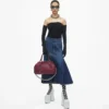 Bolso Stam de cuero acolchado reeditado