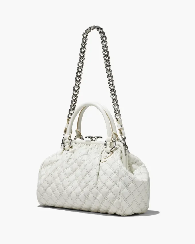 Bolso Stam de cuero acolchado reeditado