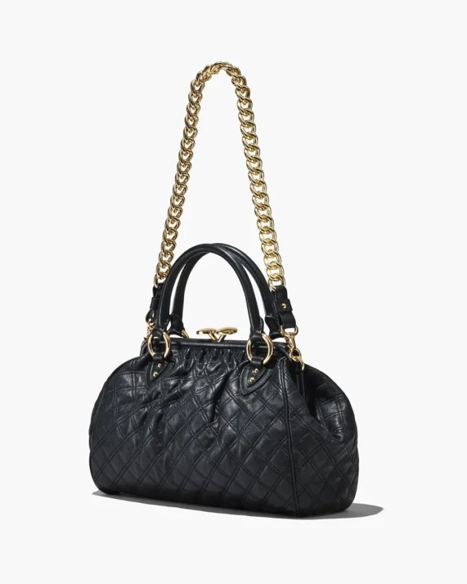 Bolso Stam de cuero acolchado reeditado