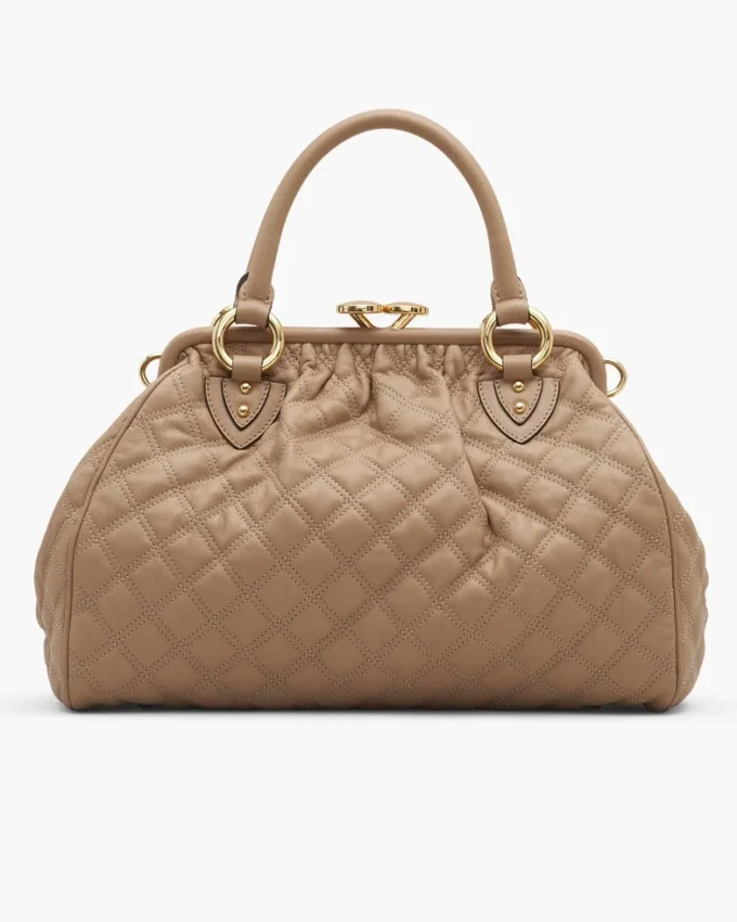 Bolso Stam de cuero acolchado reeditado