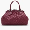 Bolso Stam de cuero acolchado reeditado