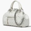 Bolso Stam de cuero acolchado reeditado