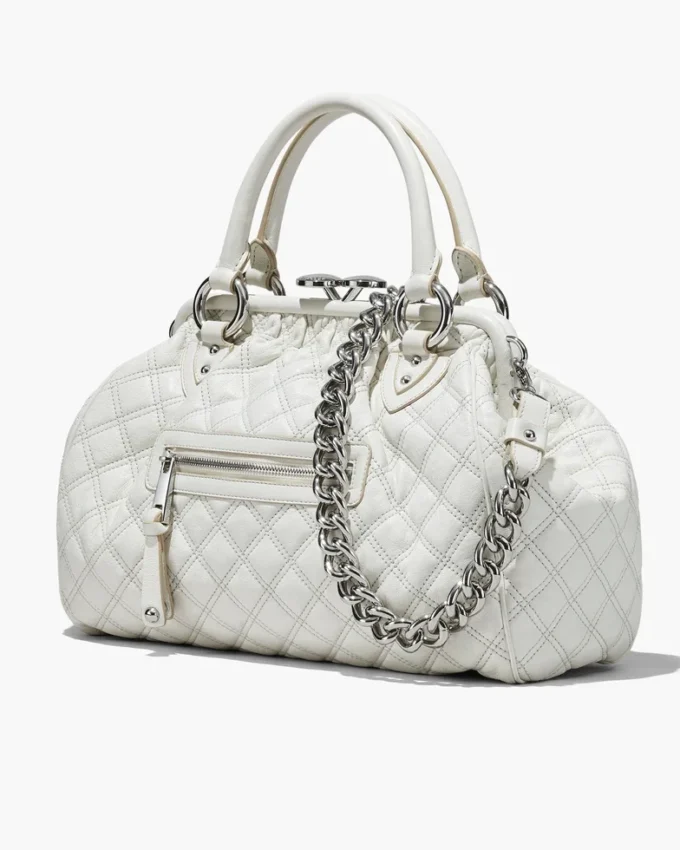 Bolso Stam de cuero acolchado reeditado