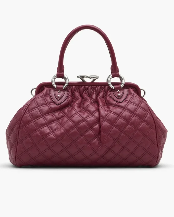 Bolso Stam de cuero acolchado reeditado