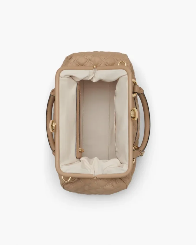 Bolso Stam de cuero acolchado reeditado