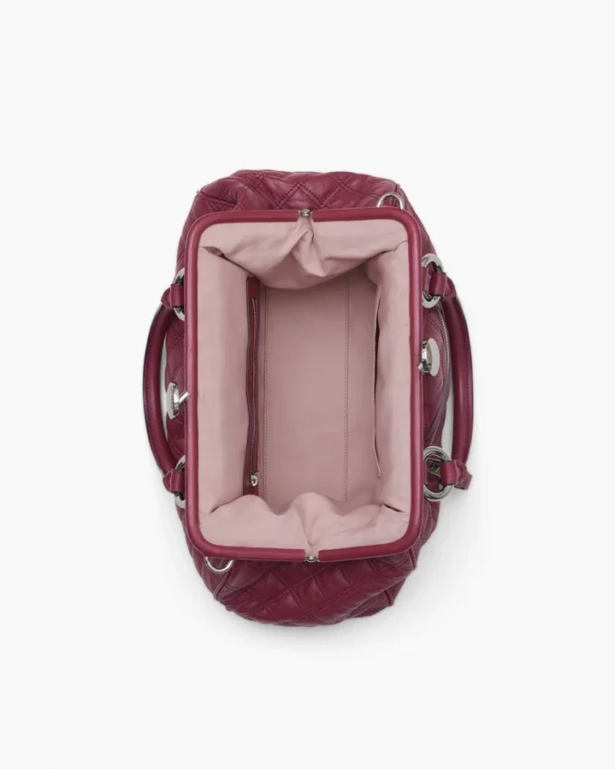 Bolso Stam de cuero acolchado reeditado