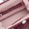 Bolso Stam de cuero acolchado reeditado
