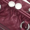 Bolso Stam de cuero acolchado reeditado