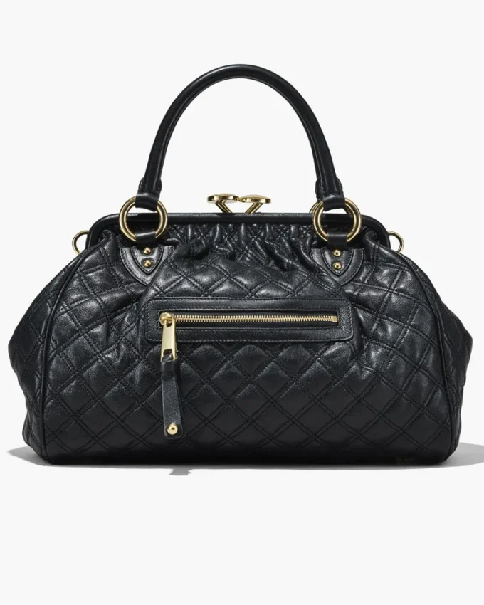 Bolso Stam de cuero acolchado reeditado