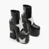 Bota con plataforma Star Patchwork Kiki