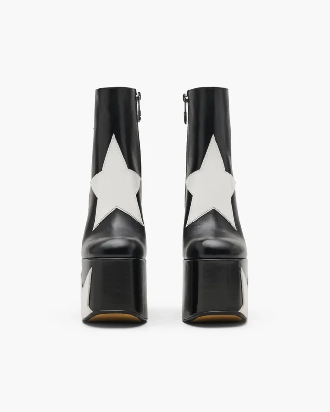 Bota con plataforma Star Patchwork Kiki