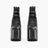 Botines Kiki con relieve de cocodrilo
