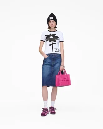 Camiseta con cuello redondo «It’s Ok» de David Shrigley X Marc Jacobs