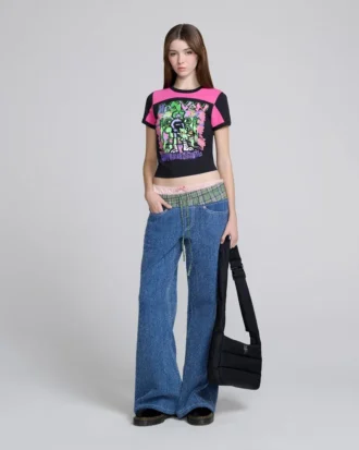 Camiseta con panel «Do U Remember»