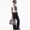 Camiseta slim con ojales Trompe L’Oeil