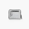 Cartera compacta y elegante para el día a día con revestimiento brillante
