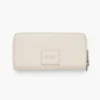 Cartera continental de cuero