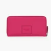 Cartera continental de cuero