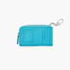 Cartera múltiple con cremallera superior de cuero