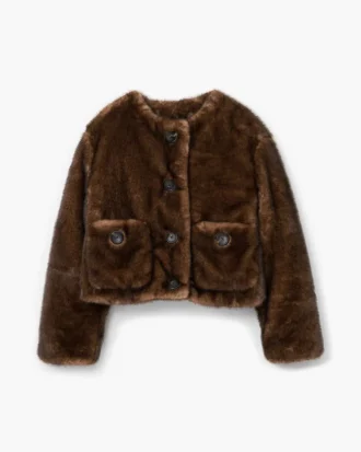 Chaqueta corta Teddy