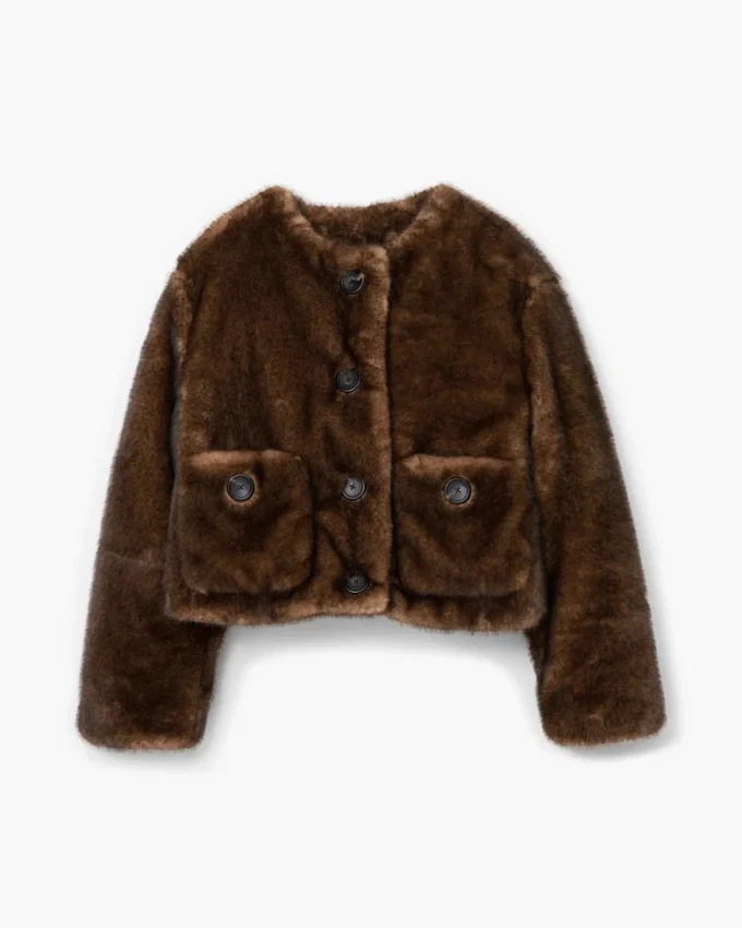 Chaqueta corta Teddy