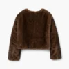 Chaqueta corta Teddy