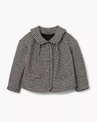 Chaqueta de tweed a cuadros
