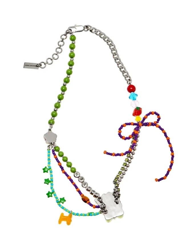 Collar con colgante de goma