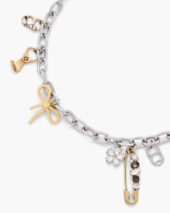 Collar con colgante Grunge Glam