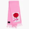 David Shrigley X Marc Jacobs Bufanda de lana Oh Rose