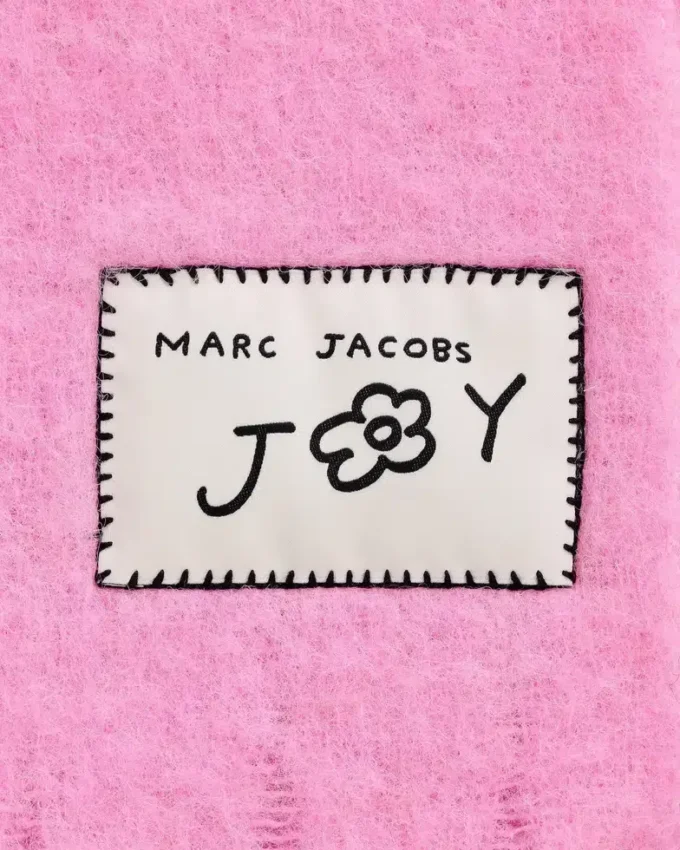 David Shrigley X Marc Jacobs Bufanda de lana Oh Rose