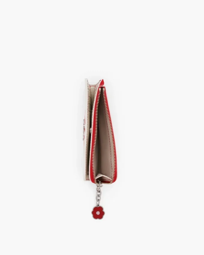 David Shrigley X Marc Jacobs Cartera delgada con logotipo Everyday