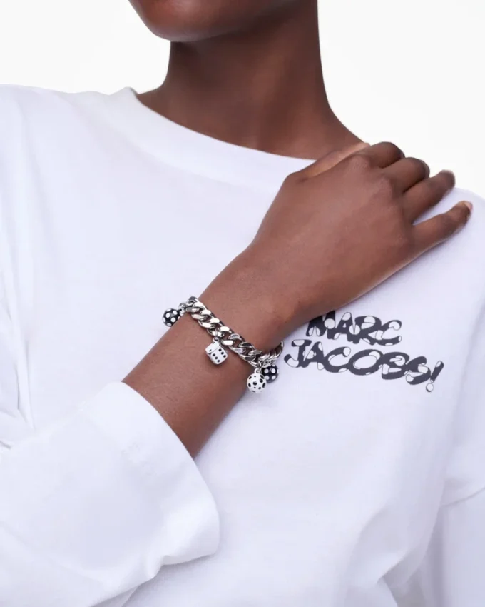 Derrick Adams X Marc Jacobs Pulsera con charms de dados