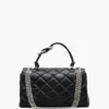 El bolso bandolera acolchado convertible doble El bolso bandolera acolchado convertible doble
