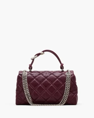 El bolso bandolera acolchado convertible doble
