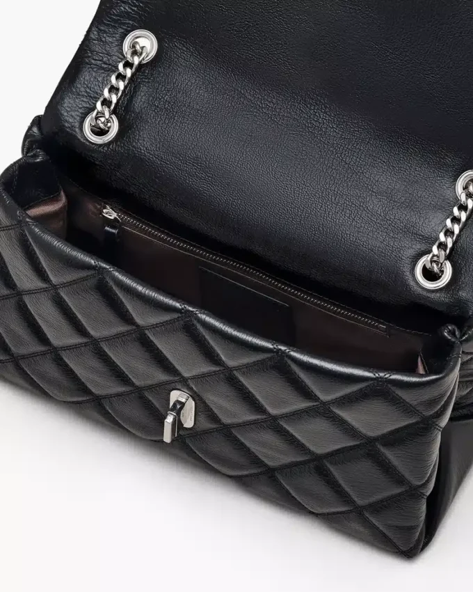 El bolso bandolera acolchado convertible doble El bolso bandolera acolchado convertible doble