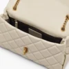 El bolso bandolera acolchado convertible doble