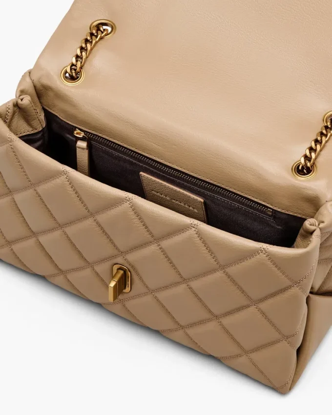 El bolso bandolera acolchado convertible doble