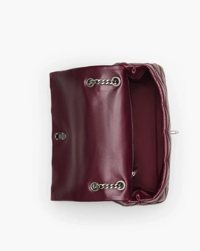 El bolso bandolera acolchado convertible doble