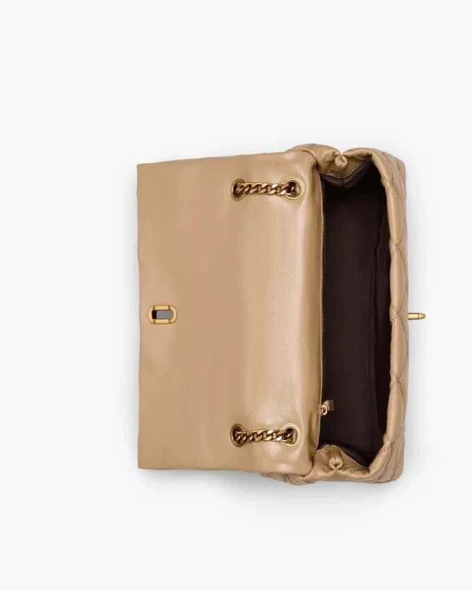 El bolso bandolera acolchado convertible doble