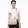 El bolso bandolera acolchado convertible doble