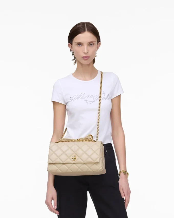 El bolso bandolera acolchado convertible doble